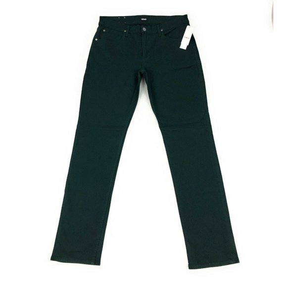 Hudson Jeans Other - Hudson Blake Slim Straight Green Jeans Stretch